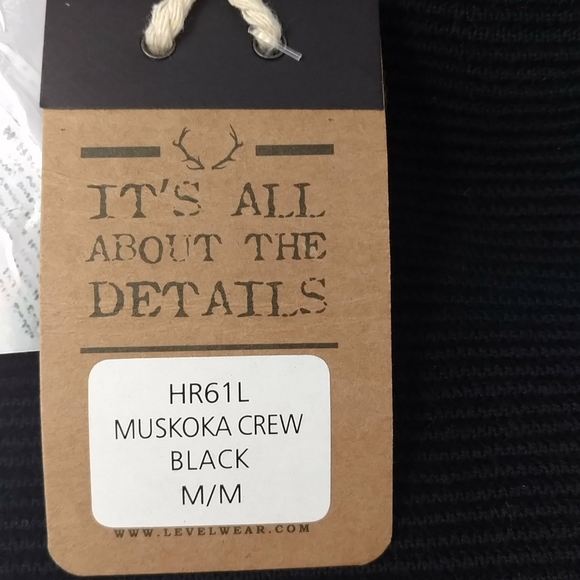 Men's NHL Muskoka Optic Crest Crew Neck Sweater - Picture 7 of 11